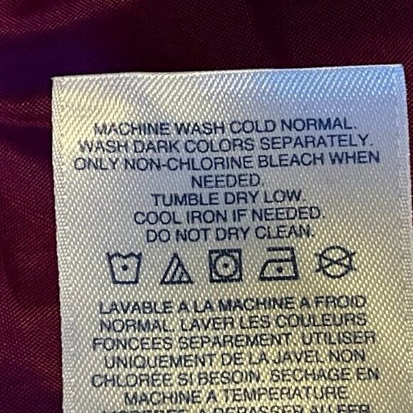 Lands' End Lightweight Puffer Vest Winter Ski Snow Outdoor Preppy Utility Bold M - Picture 5 of 5